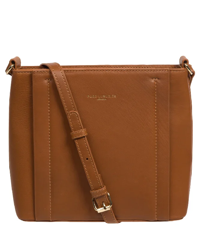 'Kali' Oak Nappa Leather Cross Body Bag Fashionable Handbags, Limited-Time Deals