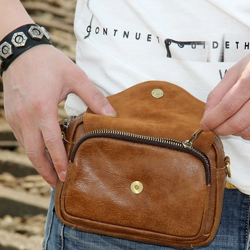 Leather Belt Pouch Mens Small Cases Waist Bag Hip Pack Belt Bag Fanny Pack Bumbag for Men Fashionable Handbags, Limited-Time Deals Leather Belt Pouch Mens Small Cases Waist Bag Hip Pack Belt Bag Fanny Pack Bumbag for Men Fashionable Handbags, Limited-Time Deals