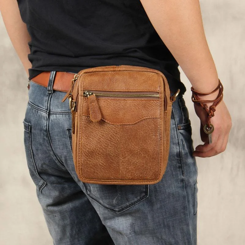 Leather Belt Pouch Mens Small Cases Waist Bag Hip Pack Fanny Pack for Men Affordable Luxury With Top-Quality Handbags Leather Belt Pouch Mens Small Cases Waist Bag Hip Pack Fanny Pack for Men Affordable Luxury With Top-Quality Handbags