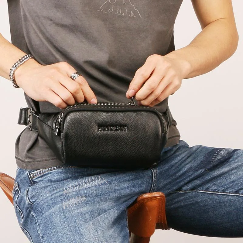 Leather Mens FANNY PACK MENS WAIST BAG HIP PACK BELT BAG FOR MEN Timeless Handbags Now At Special Discounts Leather Mens FANNY PACK MENS WAIST BAG HIP PACK BELT BAG FOR MEN Timeless Handbags Now At Special Discounts