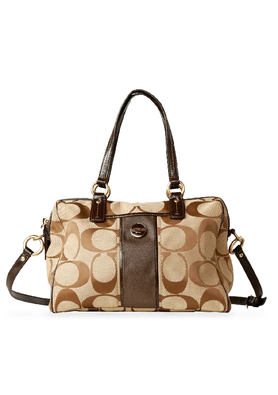 LEATHER TRIMMED BOSTON BAG Timeless Bags, Flash Sale