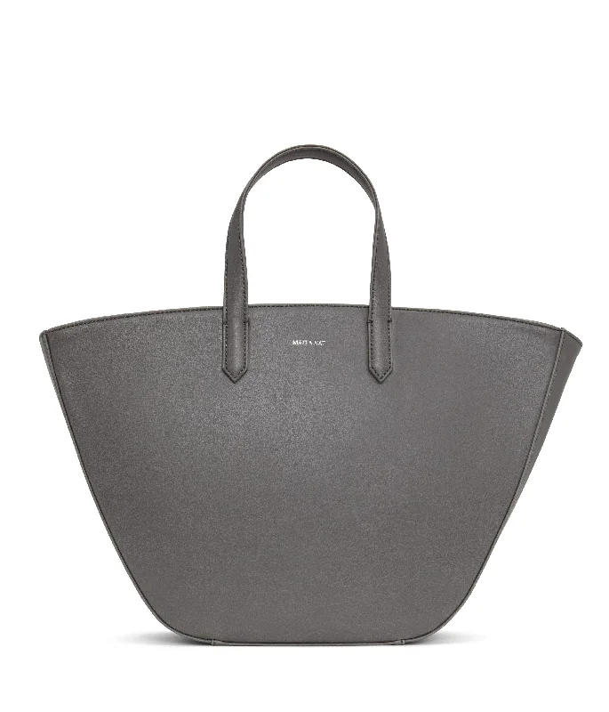 LEEF Large Vegan Tote Bag - Vintage Carry Elegance For Less