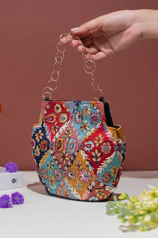 Mastani Embellished Potli Bag Fashionable Handbags At Must-Have Prices
