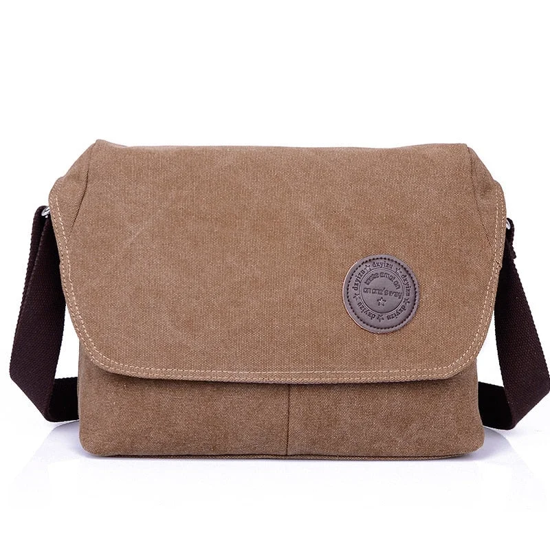 Men's Vintage Travel Crossbody Canvas Bag Elevate Your Style With Our Handbag Sale