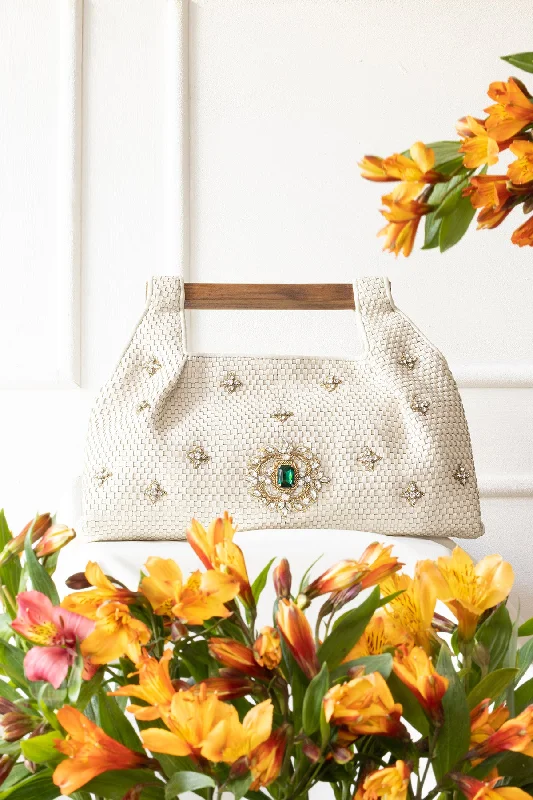 Nafisa Embellished Handheld Bag Stylish Totes, Exclusive Savings