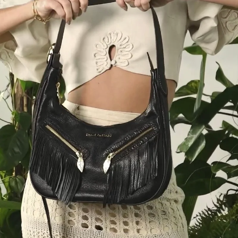 NEW COLLECTION - Zanir Furtado Aguapé Black Bag High-Fashion Handbags At Reduced Costs NEW COLLECTION - Zanir Furtado Aguapé Black Bag High-Fashion Handbags At Reduced Costs
