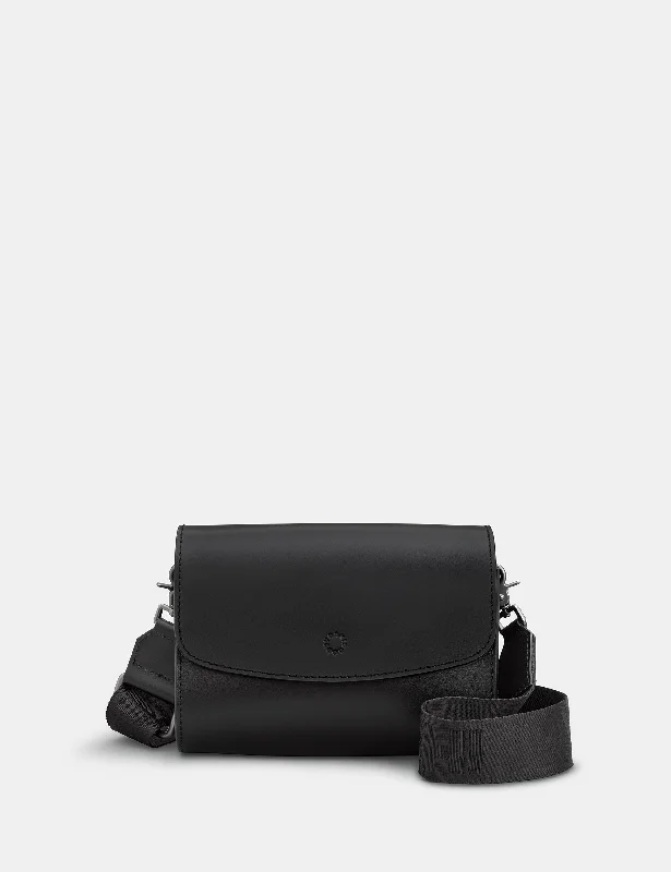 Newham Black Leather Cross Body Satchel Bag Stylish Bags, Unbeatable Prices