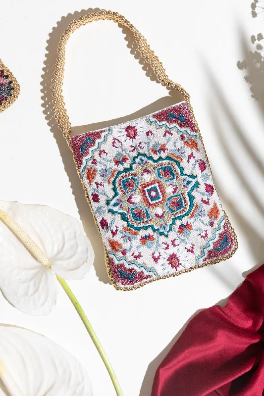 Nur Jahan Embellished Potli Bag Iconic Handbags At Budget-Friendly Prices