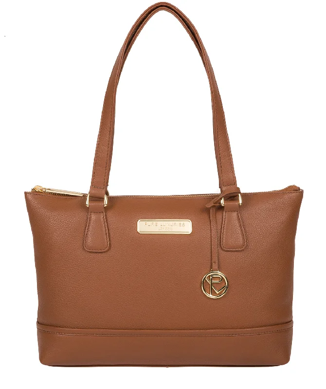 'Keira' Tan Leather Handbag Statement Bags With Exclusive Savings