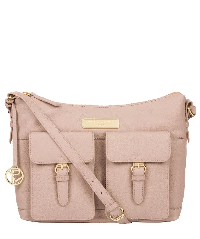 'Jenna' Blush Pink Leather Shoulder Bag Your Perfect Bag At The Perfect Price