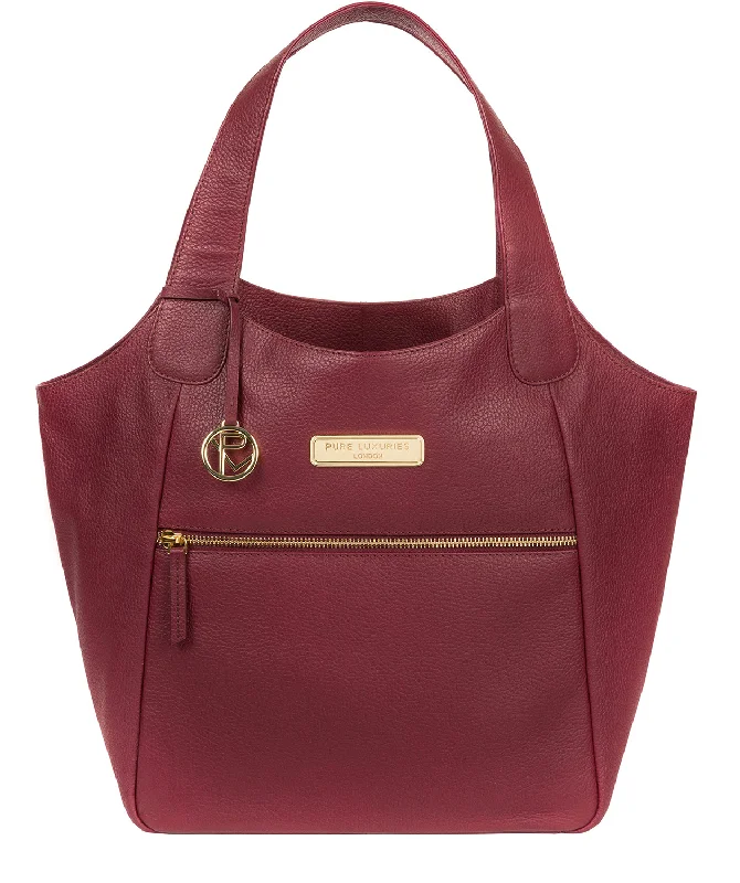 'Roxanne' Pomegranate Leather Tote Bag The Ultimate Handbag Sale – Elegant Styles At Lower Prices 'Roxanne' Pomegranate Leather Tote Bag The Ultimate Handbag Sale – Elegant Styles At Lower Prices