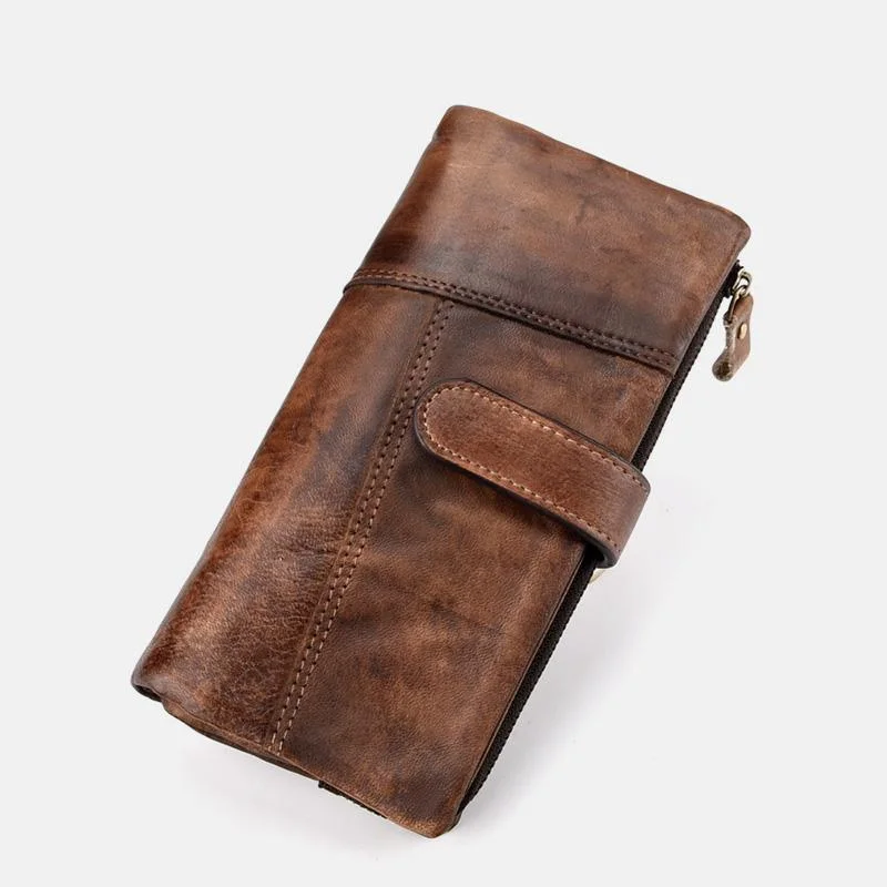RFID Genuine Leather Long Wallet Purse Flash Sale On Elegant Bags – Limited Stock Available