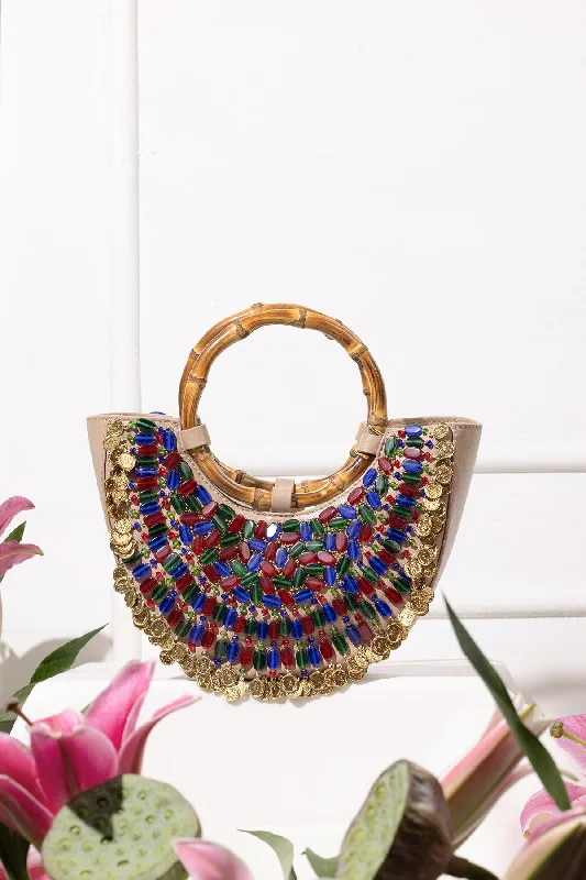 Sabah Emellished Handbag Fashionable Handbags, Limited-Time Deals