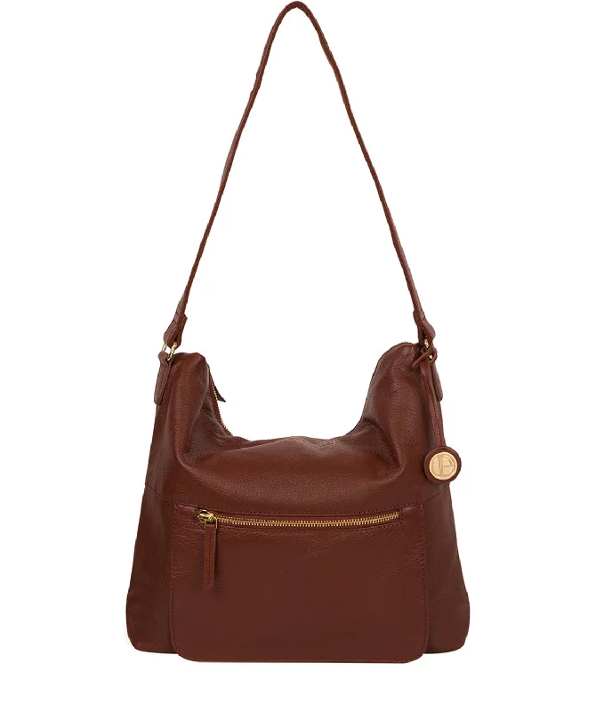 'Tenley' Chestnut Leather Shoulder Bag The Bag Sale You've Been Waiting For Is Here