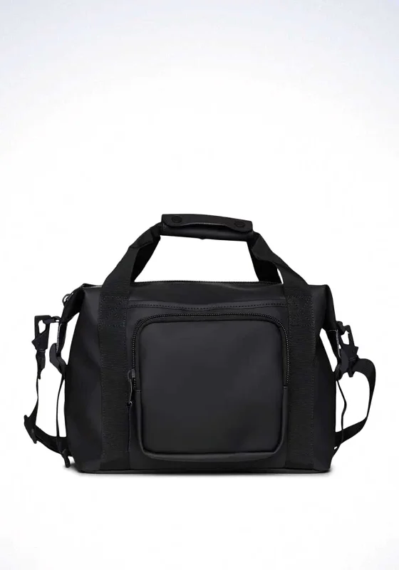 Rains Texel Kit Bag, Black Trendy Totes, Shop & Save