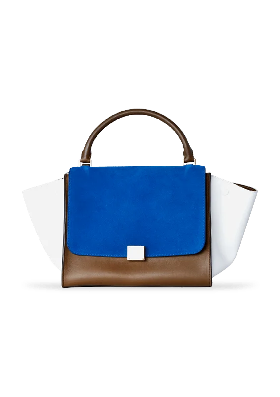 TRICOLOR TRAPEZE BAG Stylish Handbags At Unbeatable Discounts