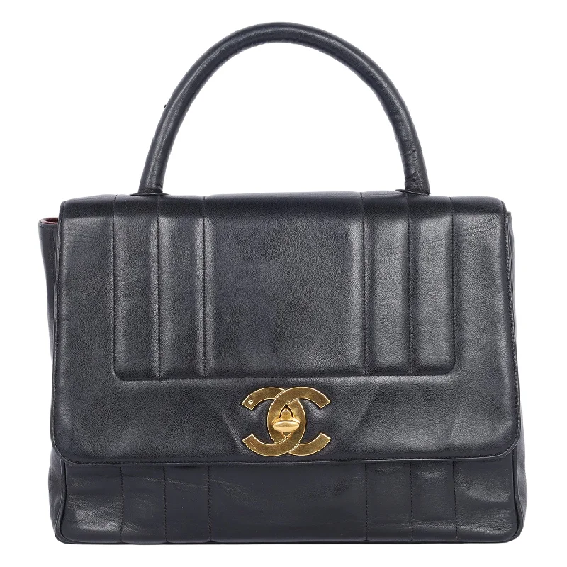 Vintage Mademoiselle Jumbo Flap Top Handle Bag (Authentic Pre-Owned) Statement Bags With Exclusive Savings Vintage Mademoiselle Jumbo Flap Top Handle Bag (Authentic Pre-Owned) Statement Bags With Exclusive Savings