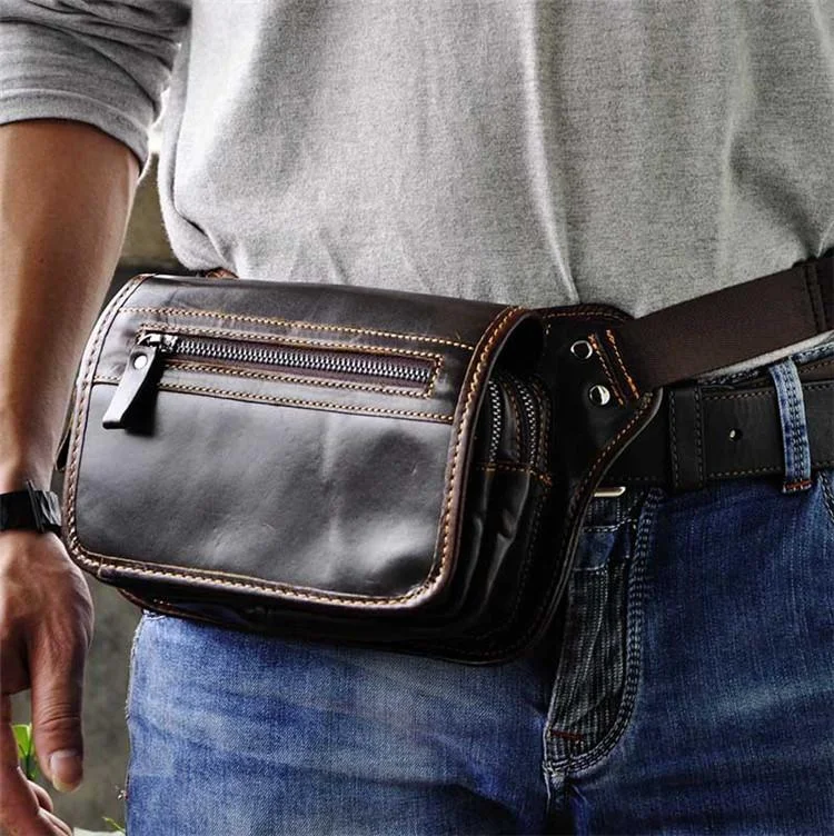Vintage Leather Fanny Pack Mens Waist Bag Hip Pack Belt Bag for Men Upgrade Your Look With Our Exclusive Bag Deals Vintage Leather Fanny Pack Mens Waist Bag Hip Pack Belt Bag for Men Upgrade Your Look With Our Exclusive Bag Deals