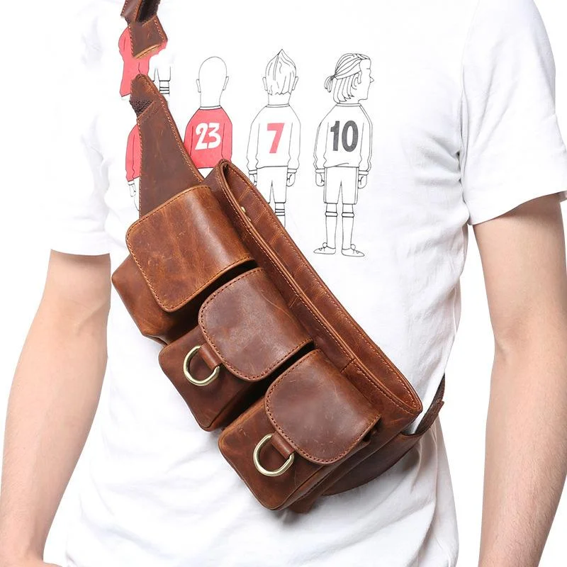 Vintage Leather Fanny Pack Mens Waist Bag Hip Pack Belt Bag for Men Premium Handbags At Budget-Friendly Prices Vintage Leather Fanny Pack Mens Waist Bag Hip Pack Belt Bag for Men Premium Handbags At Budget-Friendly Prices
