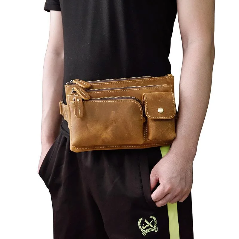 Vintage Leather Fanny Pack Mens Waist Bag Hip Pack Belt Bag for Men Unmissable Deals On Everyday Handbags Vintage Leather Fanny Pack Mens Waist Bag Hip Pack Belt Bag for Men Unmissable Deals On Everyday Handbags