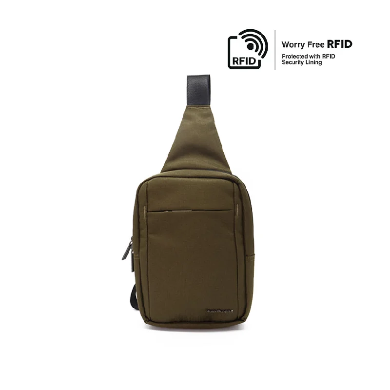 Zegna Chest Men's Bag - Khaki Premium Handbags At Budget-Friendly Prices